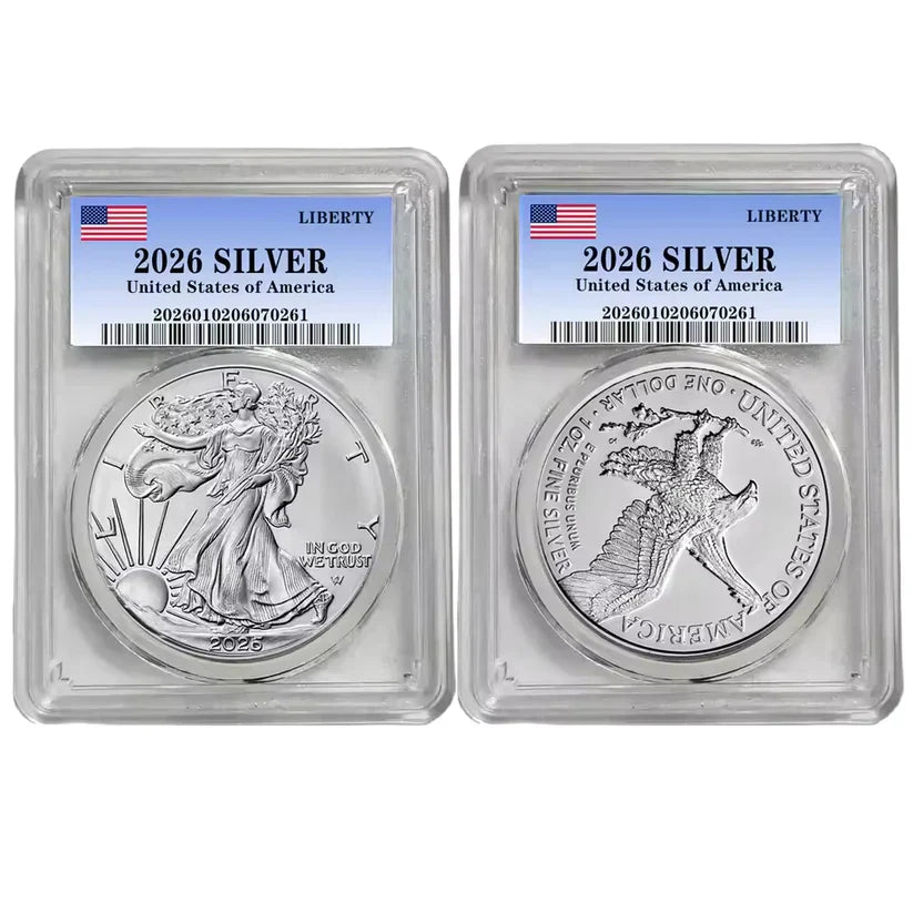 2026 1 oz Silver American Eagle $1 Coin BU